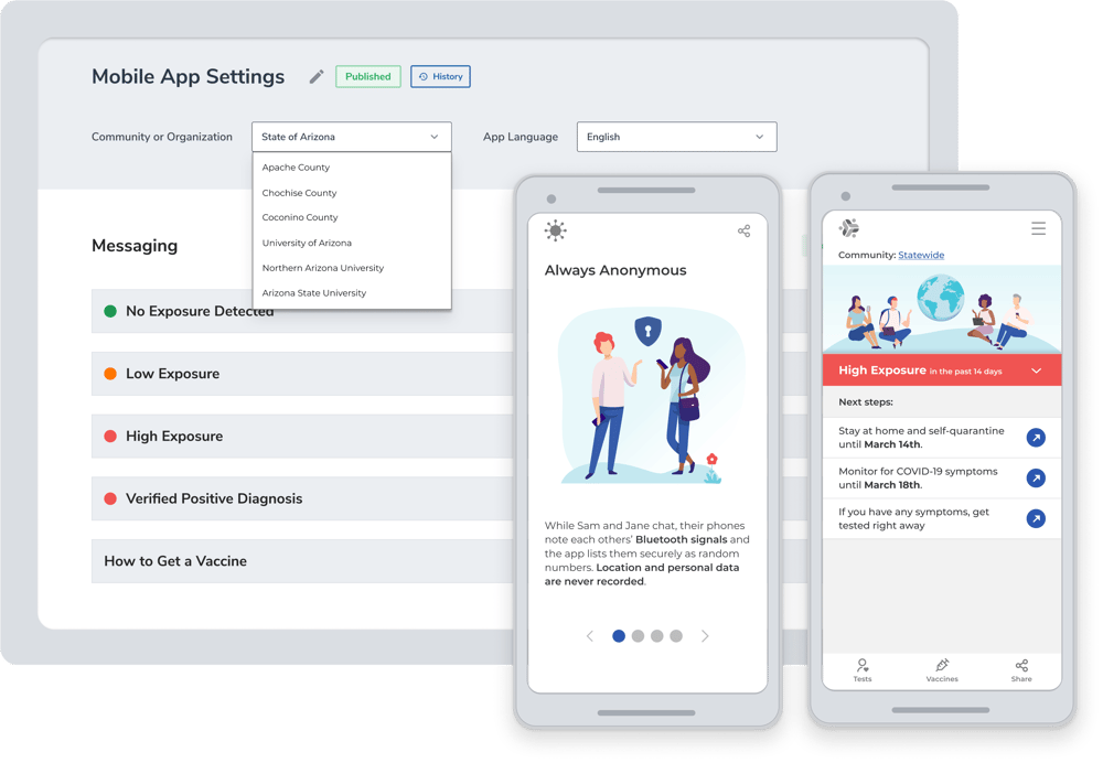 WeHealth covid-19 app portal WeHealth covid-19 app portal